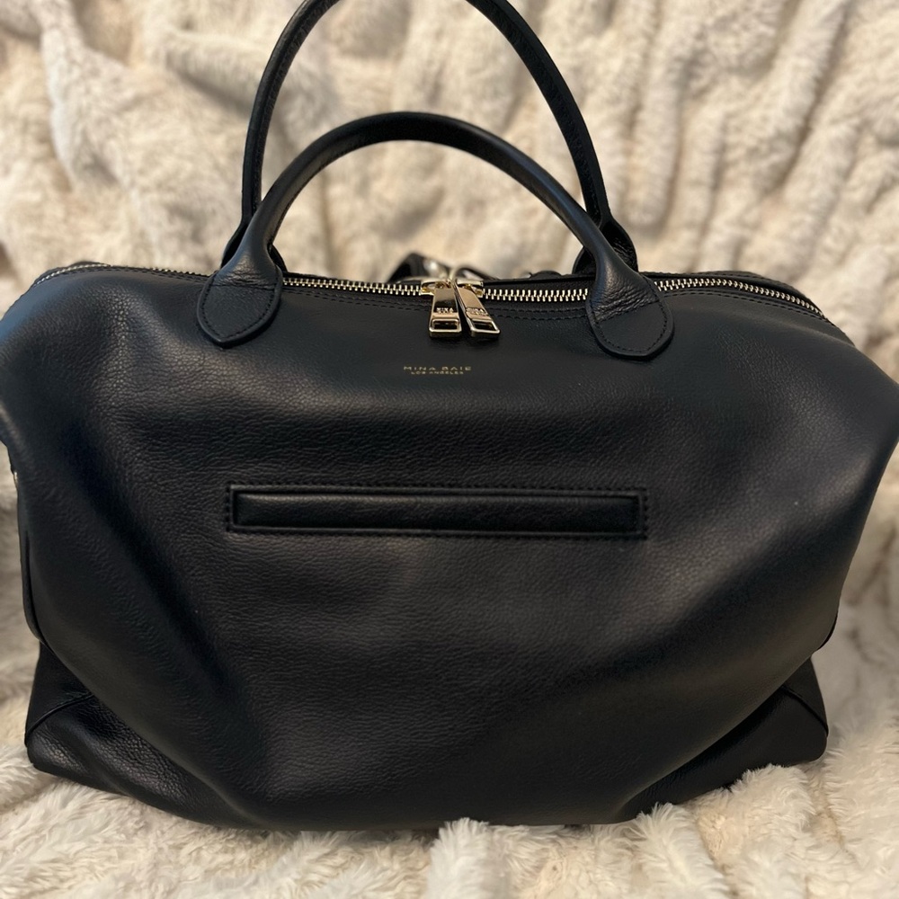 Mina Baie Leather Midi Emmy